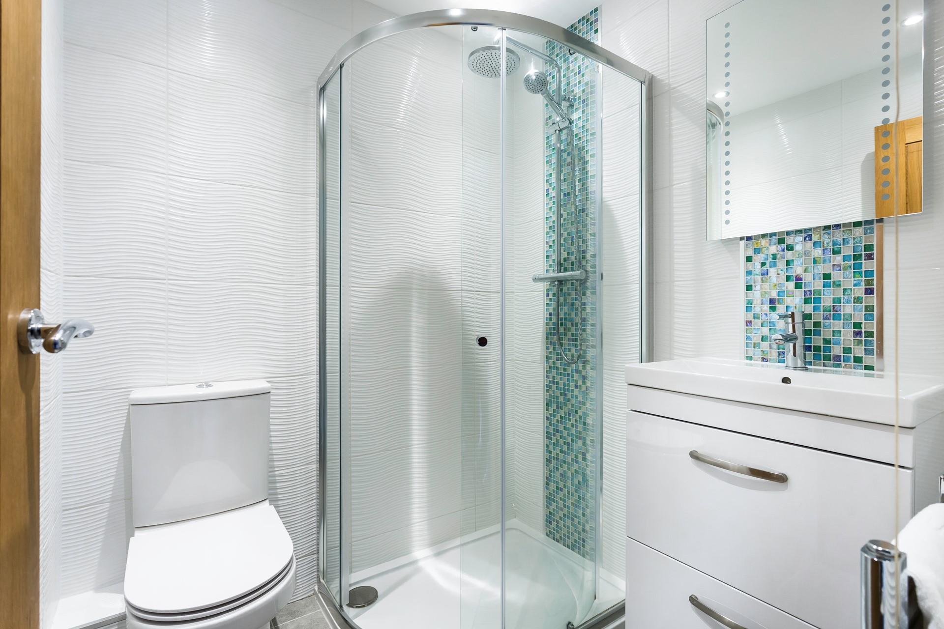 Bedroom 1 benefits from a bathroom, offering you extra space to freshen up.