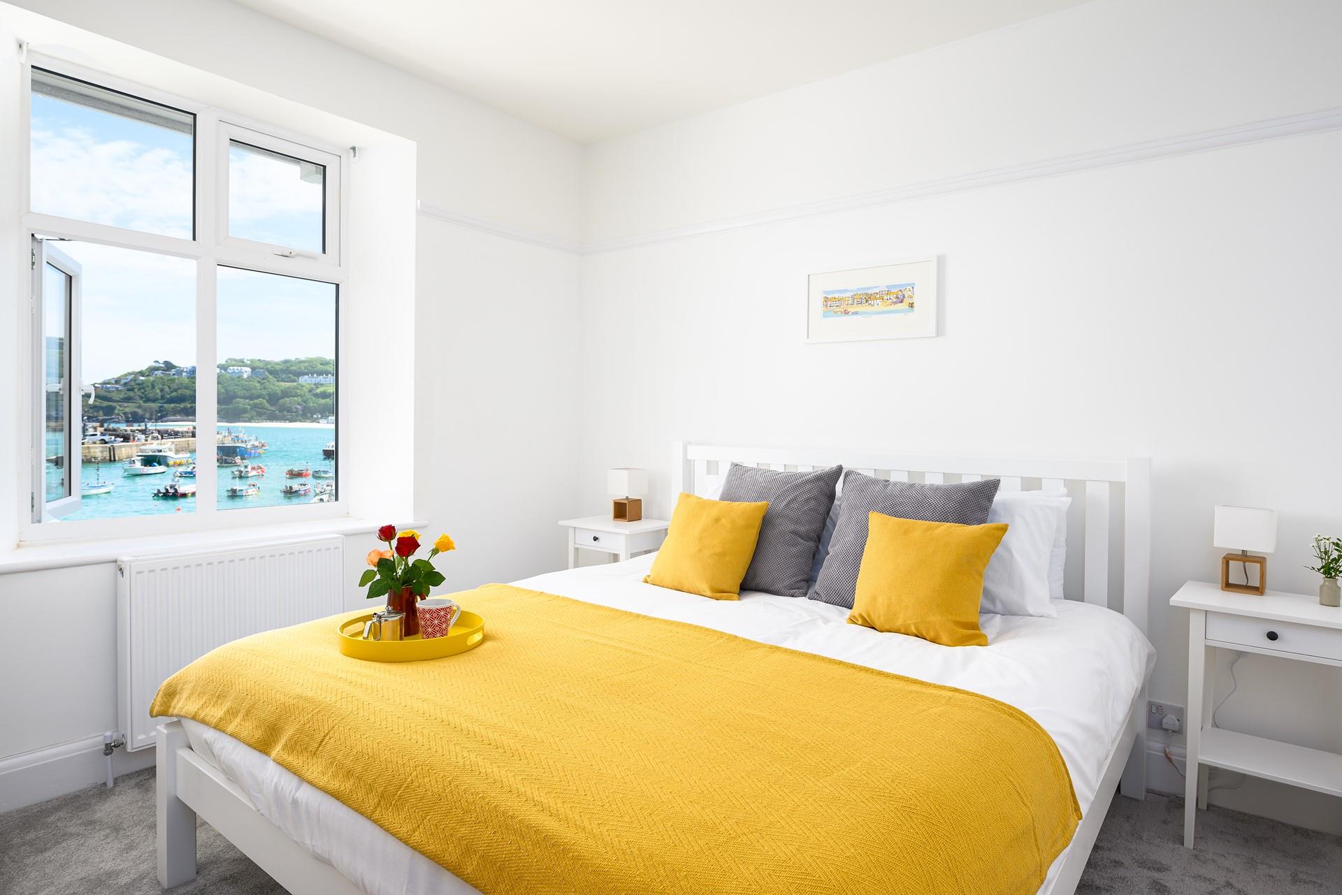 Wake up and open the blinds to the blue waters, you could even head down for a quiet early morning swim.