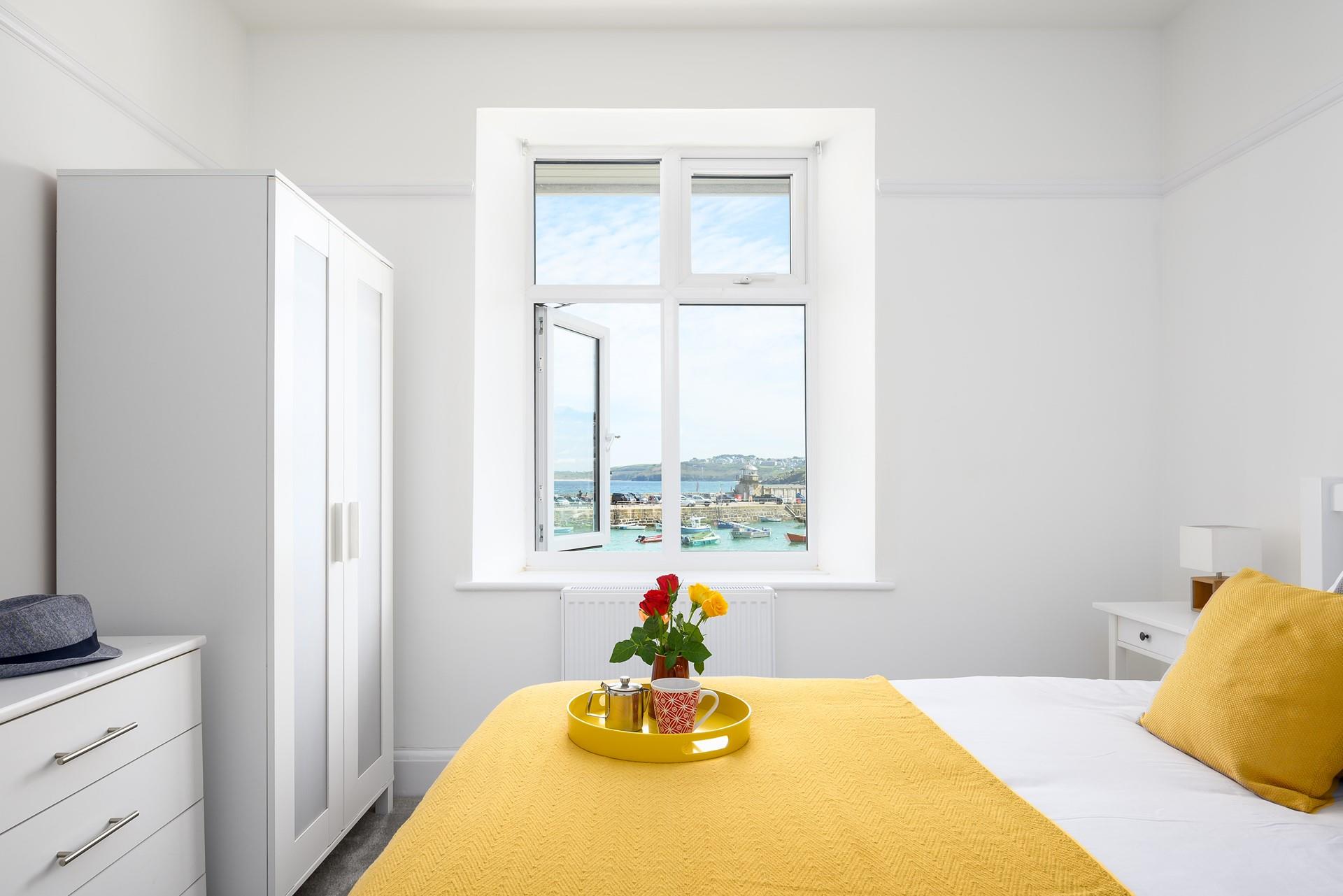 Settle down for a blissful nights sleep and watch the sun come down over the pier.