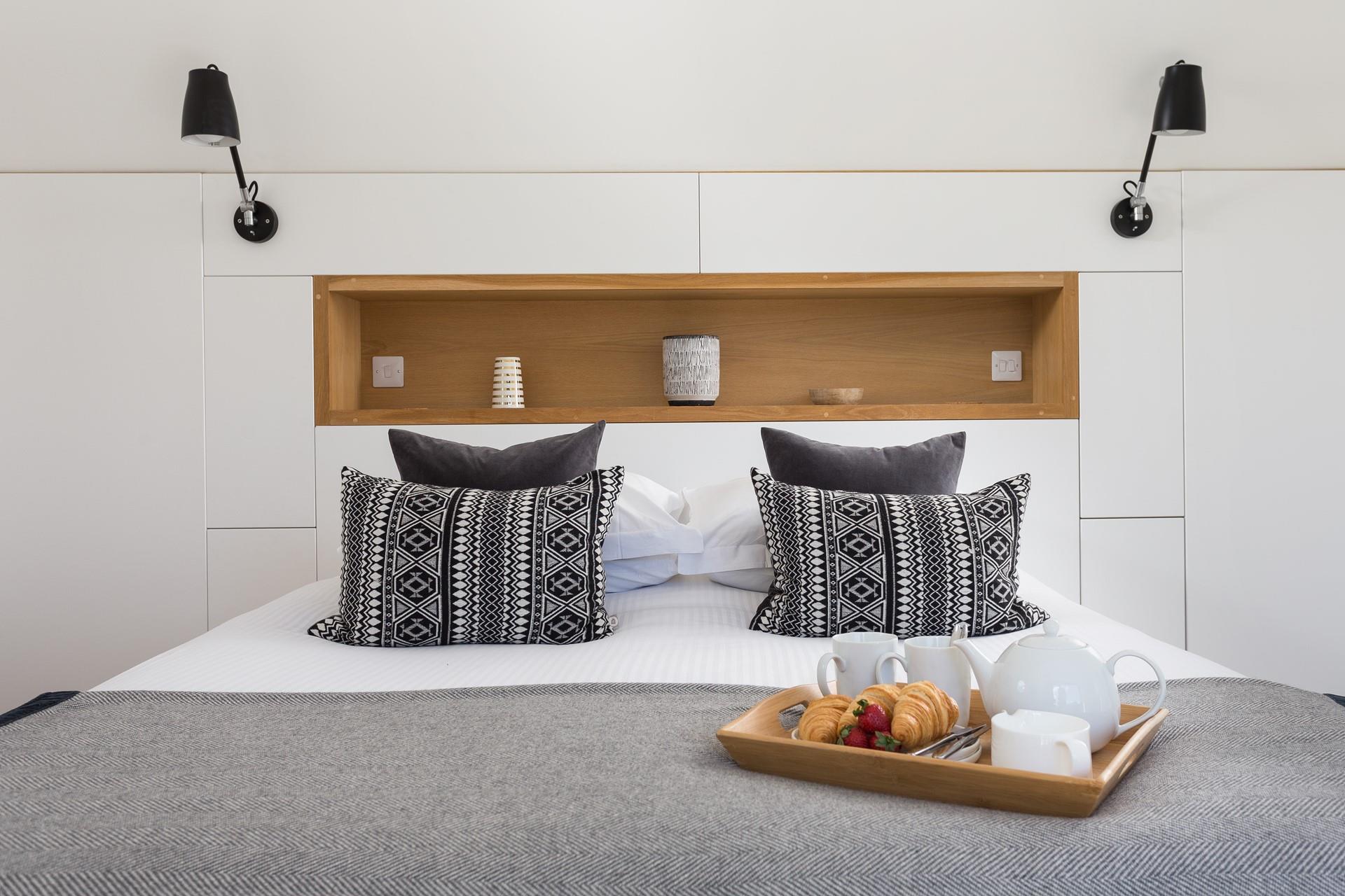 Treat yourself to breakfast in bed- you are on holiday after all!