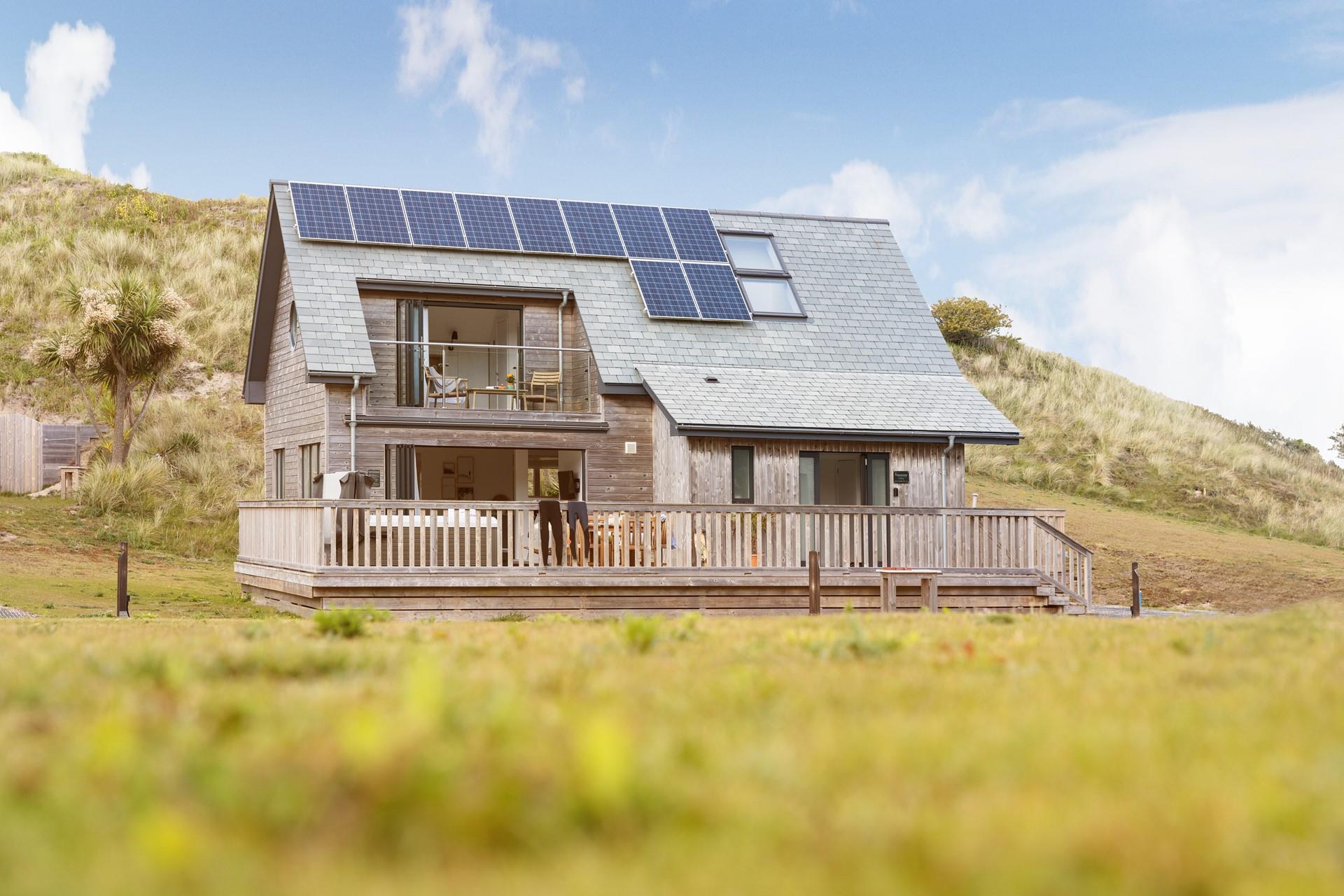 Wander back from the beach just a short walk away to relax after a day of watersports.