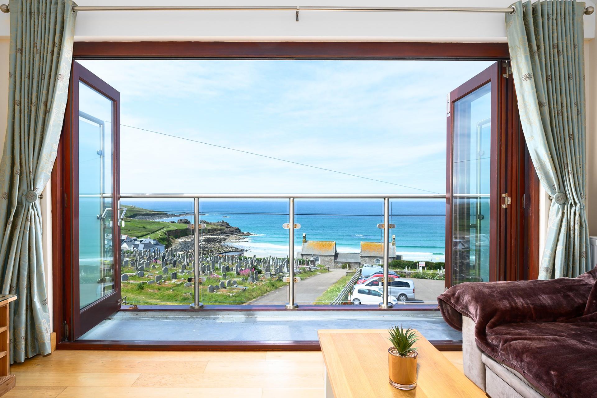 Sunset View is appropriately named, offering the most spectacular views whatever the season.