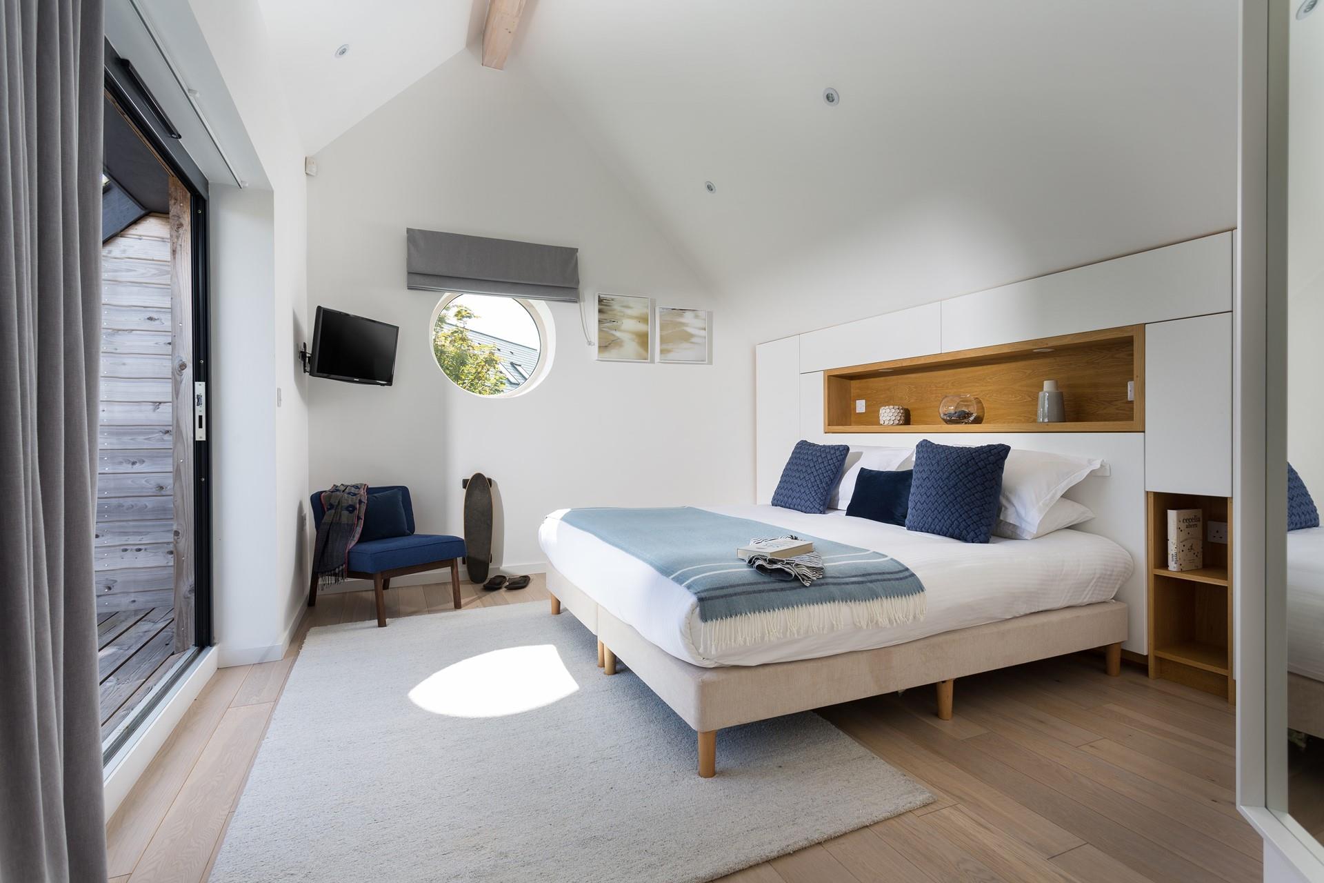 Your super king size bed offers pure relaxation after busy days exploring the county.