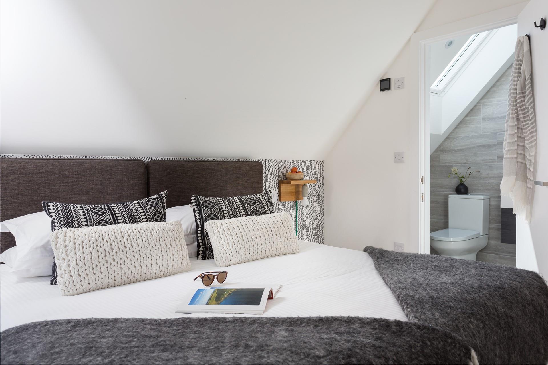 Settle to sleep in the soft sheets after a busy day of exploring.