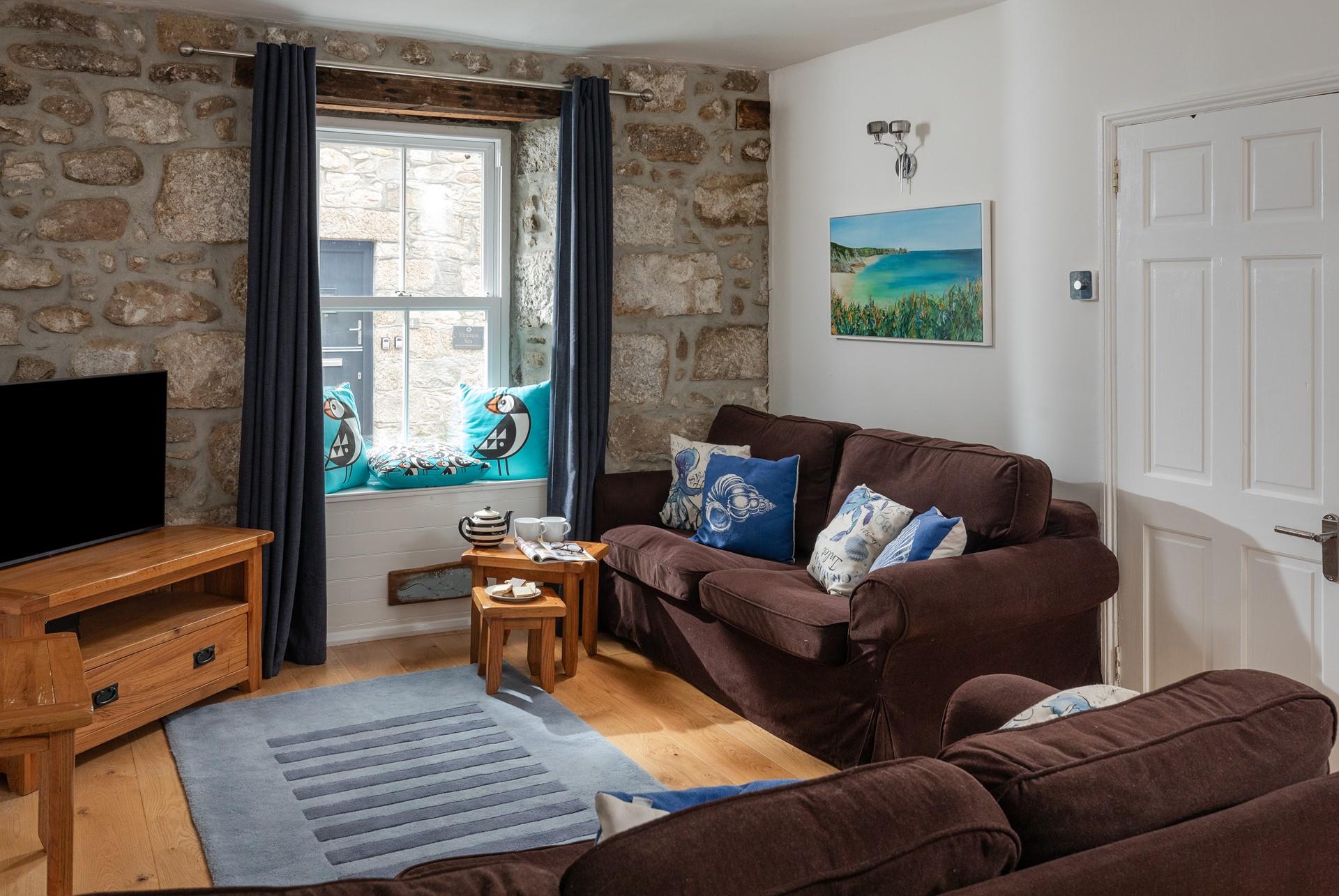 Step out the door and stroll into town to enjoy breakfast at a local restaurant.