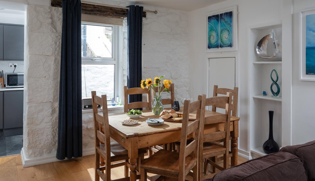 Tuck into a tasty feast around the table as a family.