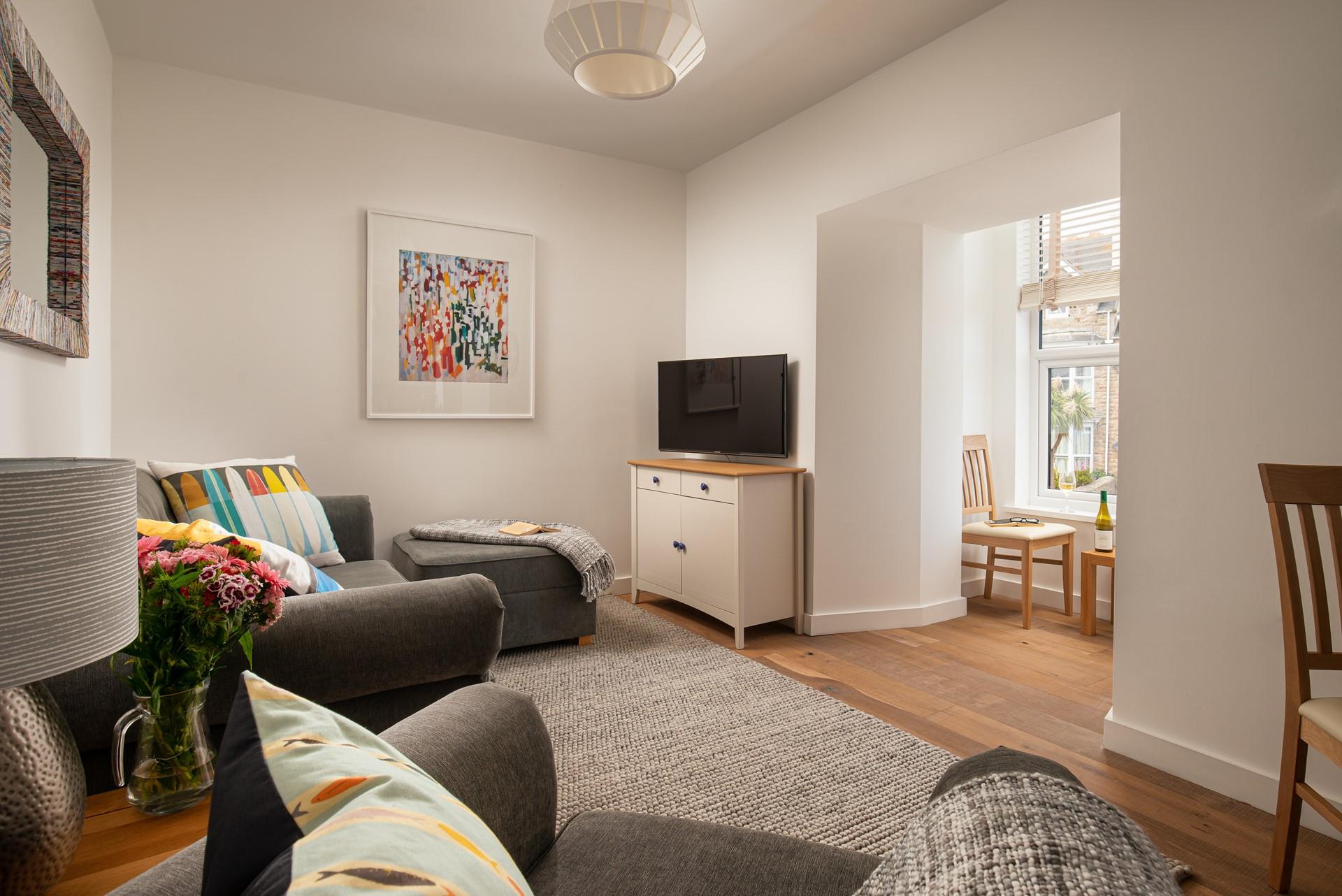 Treat yourself to a local takeaway and snuggle up in front of the TV to enjoy a movie.