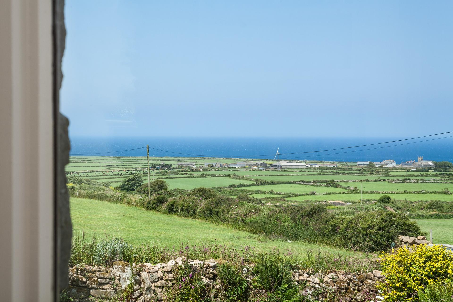 Your furry friends will love having space to play in this rural location.