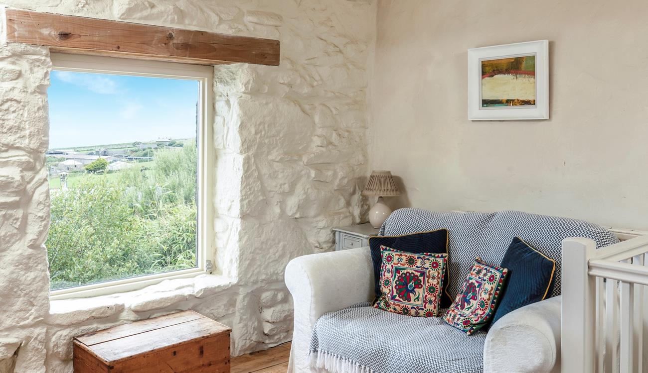 From this cosy corner, you can see 