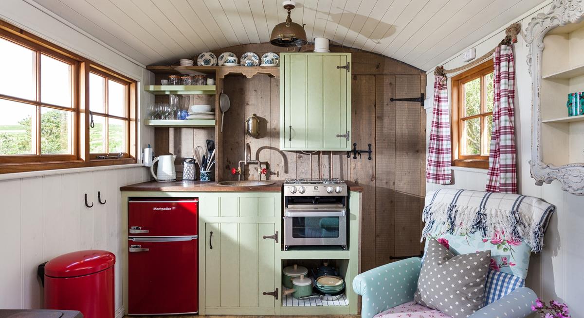 Cook up a hearty meal to enjoy together, and then watch the sun come down.