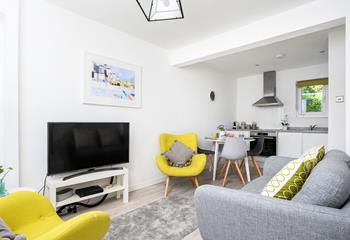 The open plan living has created a wonderful sense of space.