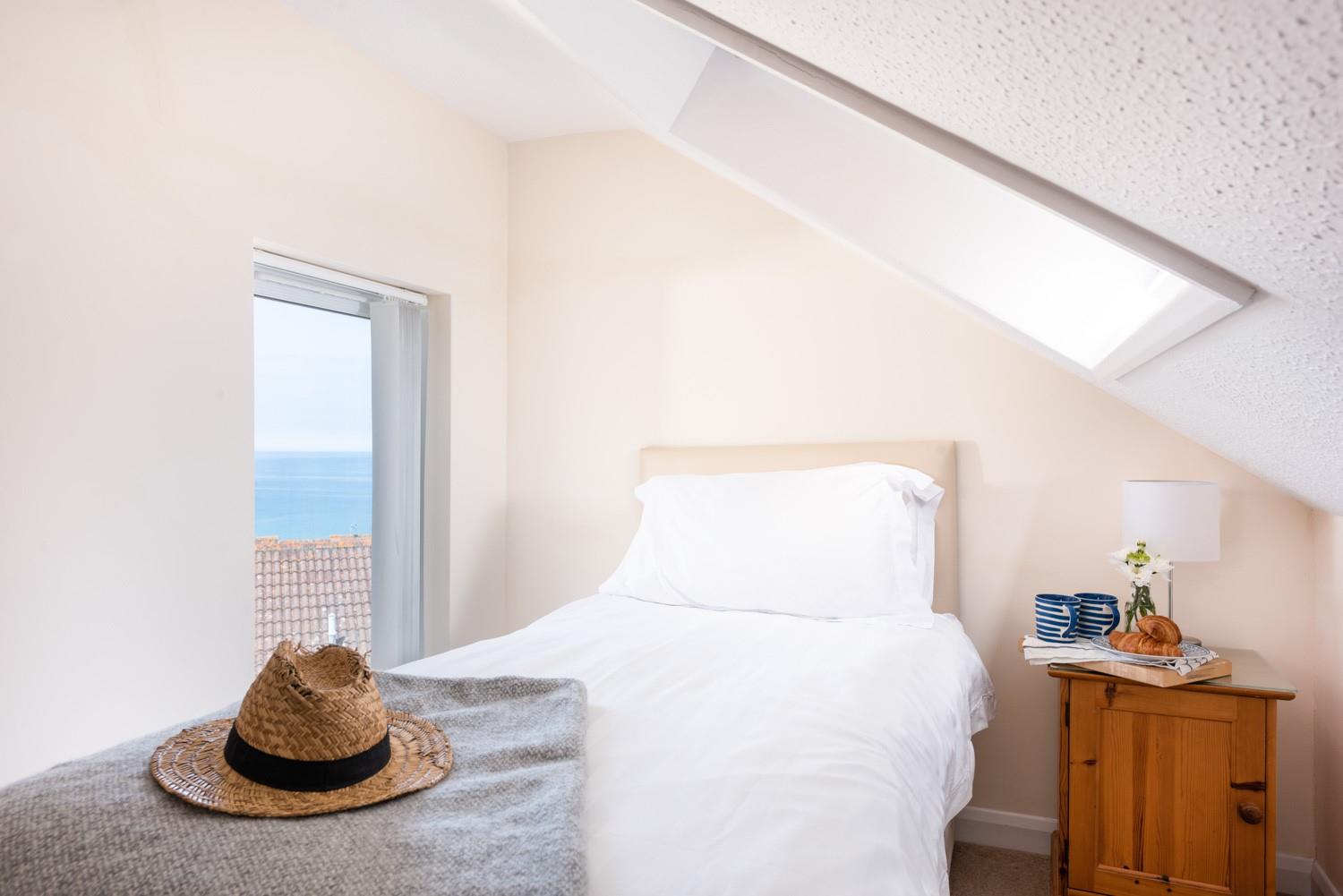 Wake up and check the day's weather before deciding on the day's plans.