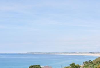 Watch the waves roll in and out, there are few views better than the Cornish coast.