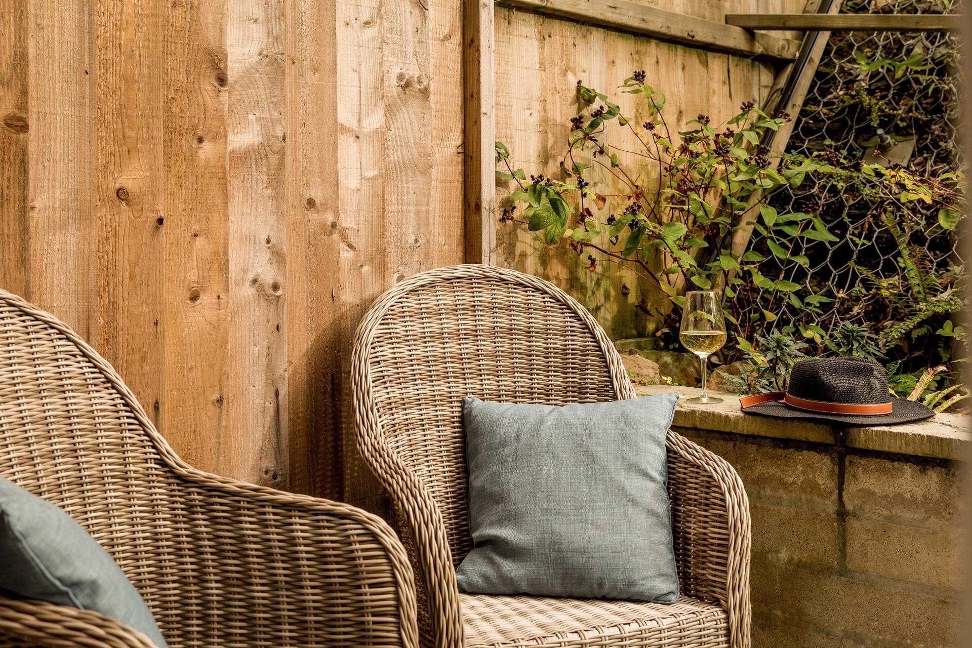 Relax with your favourite drink in hand and soak up the sun.