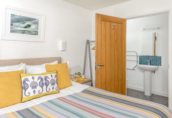 Bedroom 1 is located on the ground floor and benefits from its own en suite; a fantastic option for anyone who struggles with stairs.