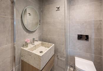 En suite bathrooms offer space and privacy to get ready for the day or evening ahead.