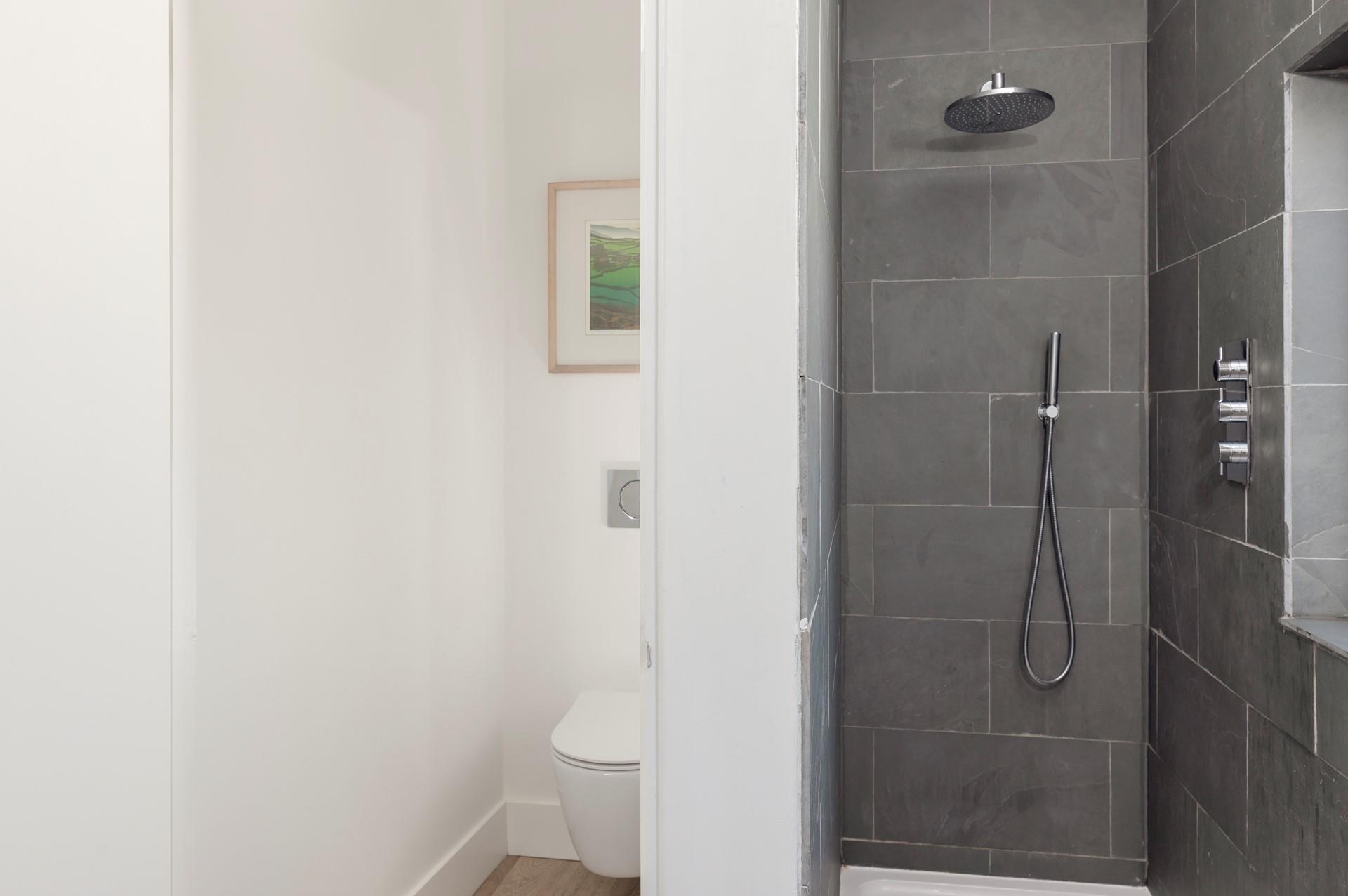 Start the day with an invigorating shower!