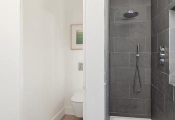 Start the day with an invigorating shower!