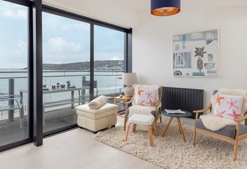 The perfect corner for whiling away the hours as the tide rolls in.