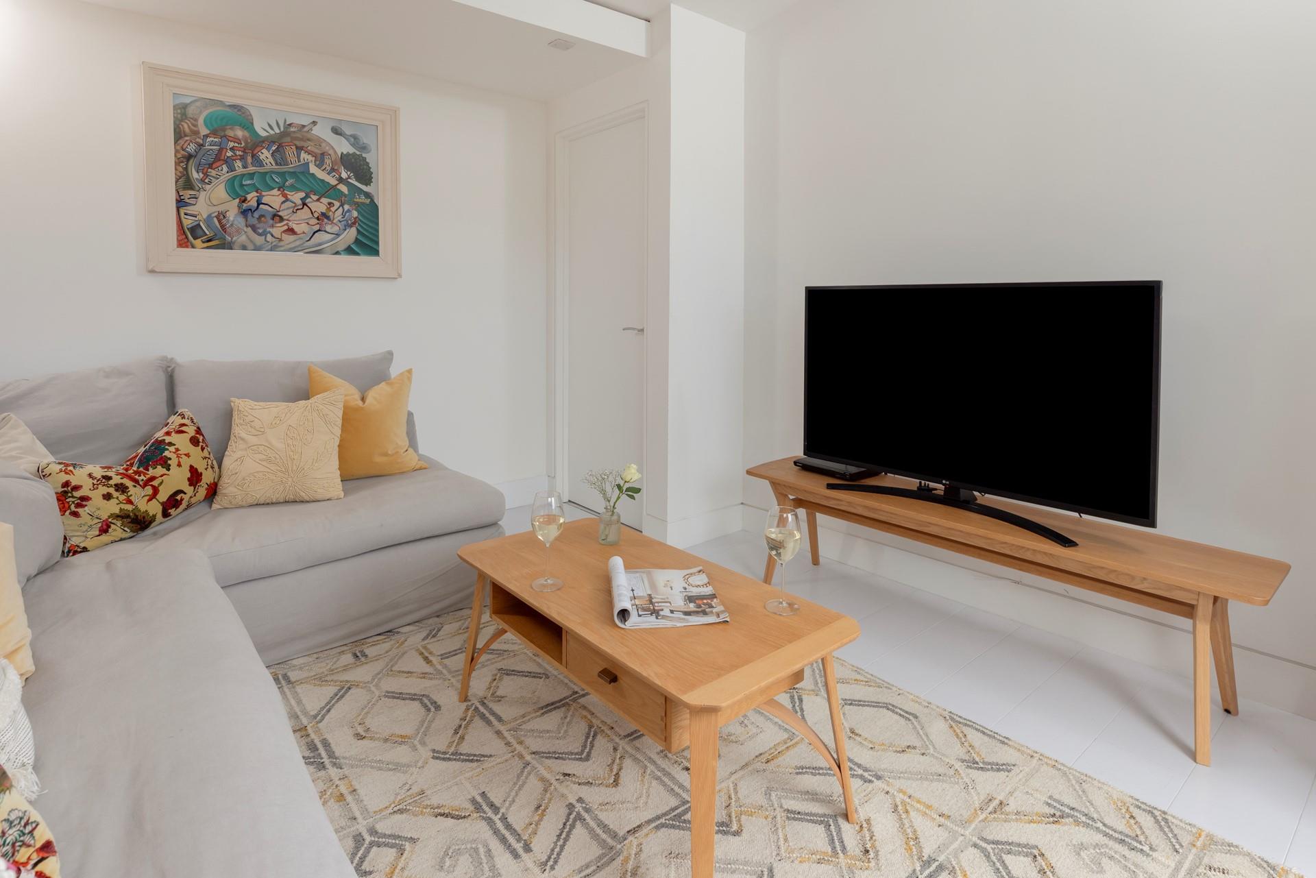 Sink into the comfortable sofas after a day of exploring west Cornwall.