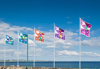 Watch the comings and goings on the Promenade.