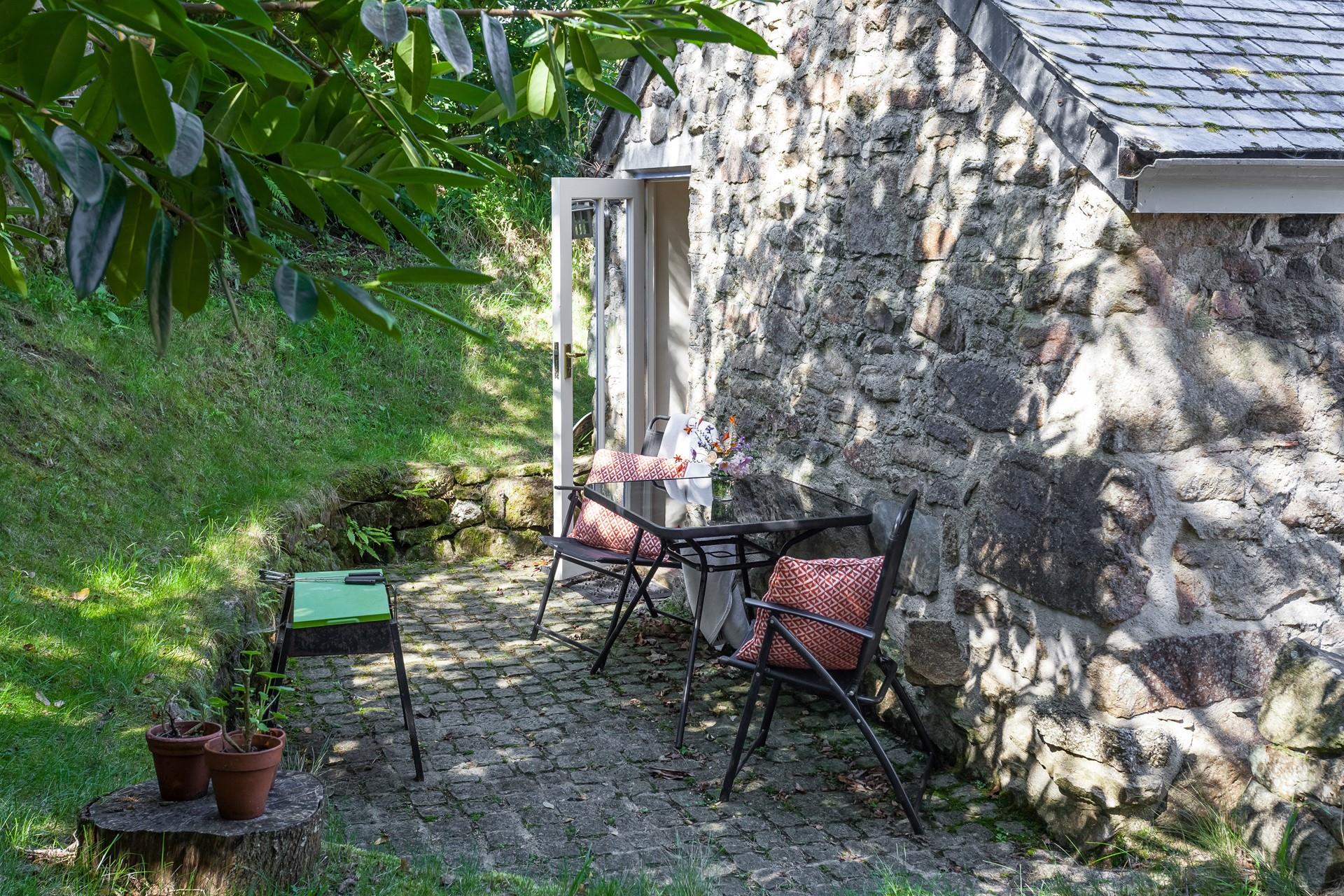 Sit outside and listen to the wildlife in your garden.