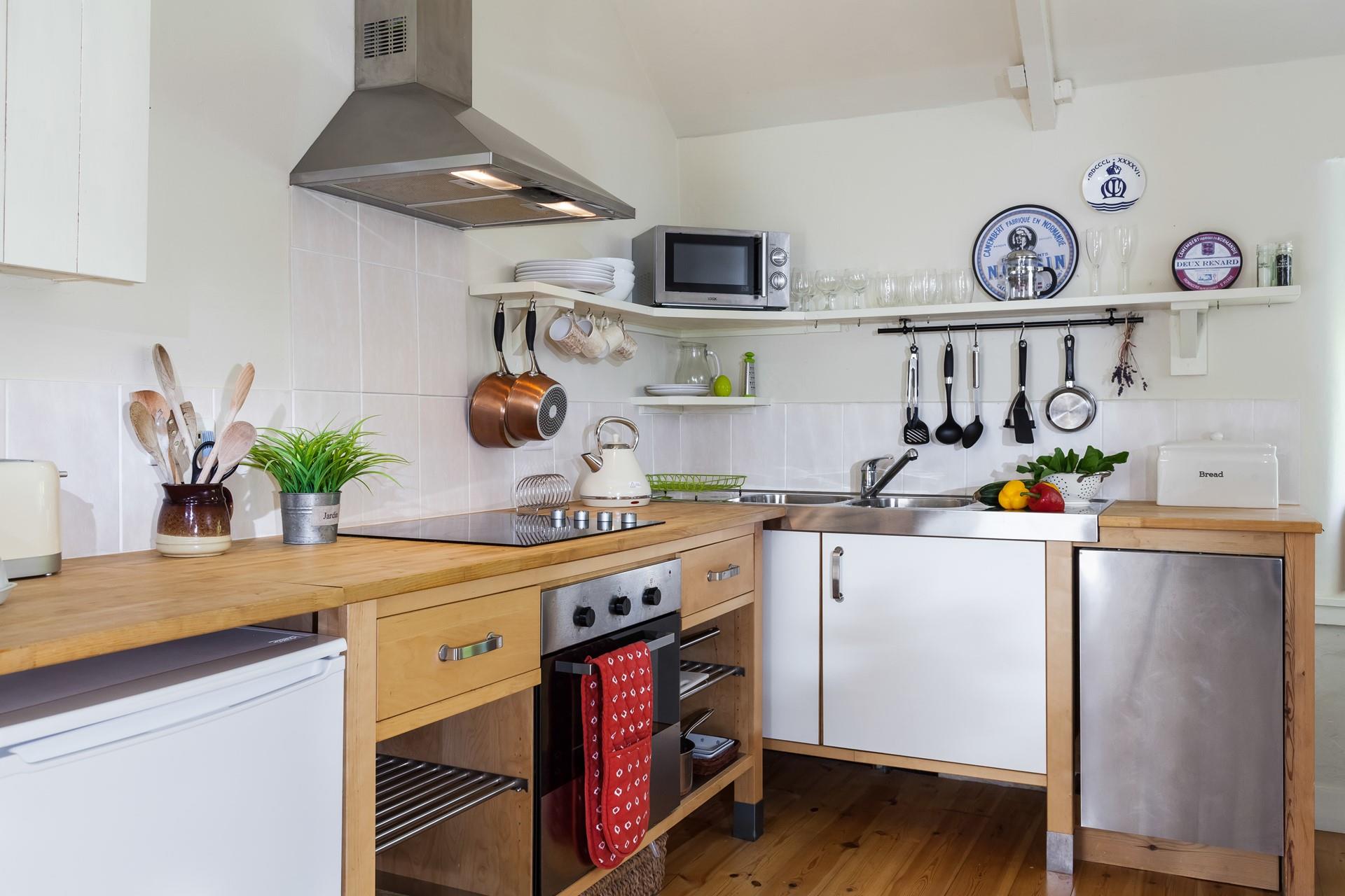 Rustle a romantic meal for two and then head outside for an evening gin and tonic.