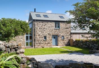 Tucked away in rural St Ives, Turnstones is a lovingly converted barn.