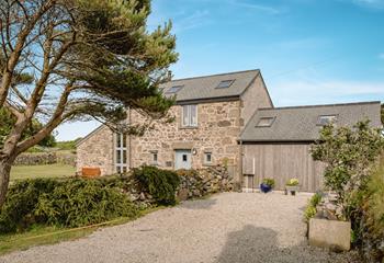 Tucked away in rural St Ives, Turnstones is a lovingly converted barn.