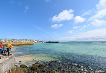 Take a dip in the beautiful sea around St Ives.