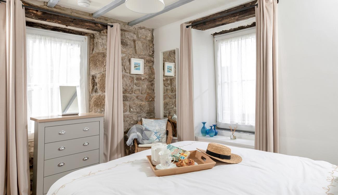 Tuck into pastries to start the day.