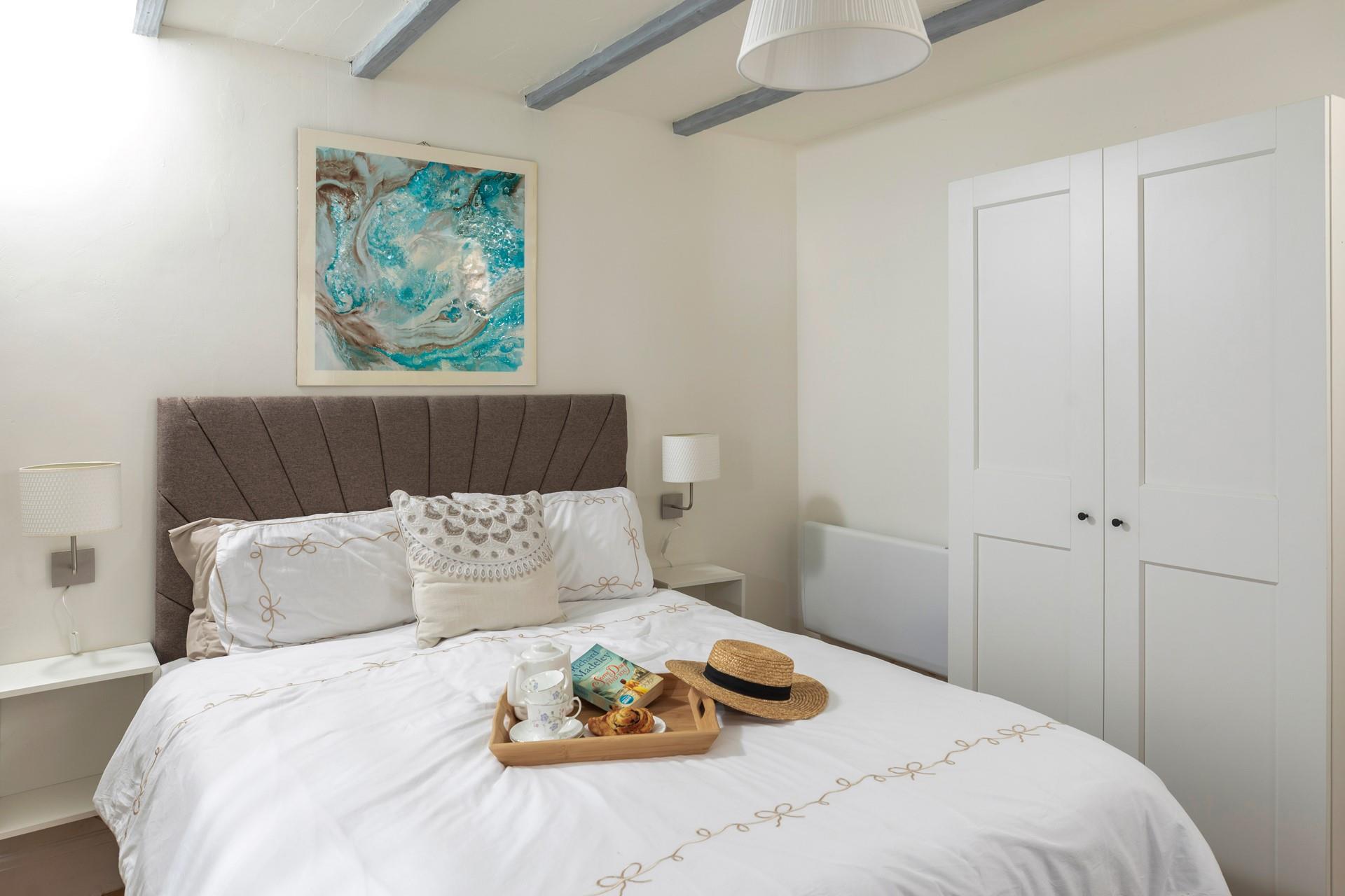 Drift into a dreamy night's sleep after a busy day of exploring St Ives.
