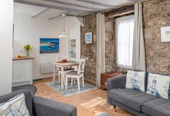 Relax in the sitting room after spending the day on the beach.