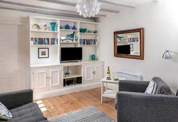 Number One has been beautifully finished to provide a comfortable place to stay for two.