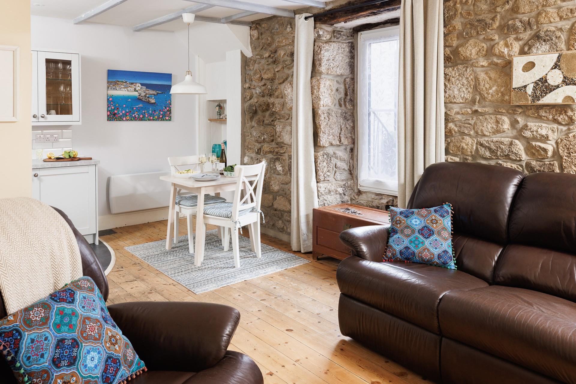 Relax in the sitting room after spending the day on the beach.