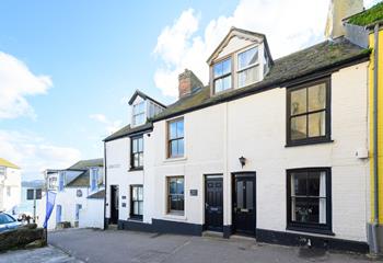 You can be on the harbour front, gazing at the bright, blue, sea within seconds of leaving your front door. 