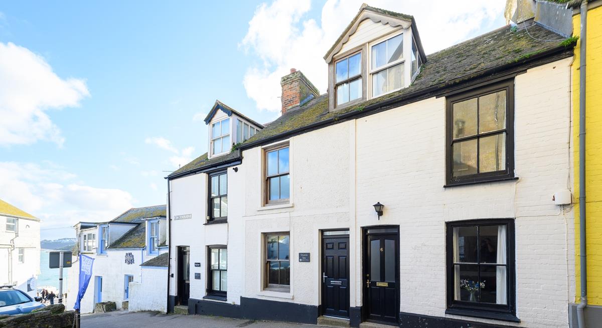 You can be on the harbour front, gazing at the bright, blue, sea within seconds of leaving your front door. 