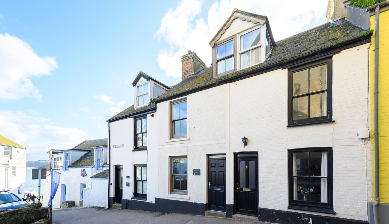 You can be on the harbour front, gazing at the bright, blue, sea within seconds of leaving your front door. 