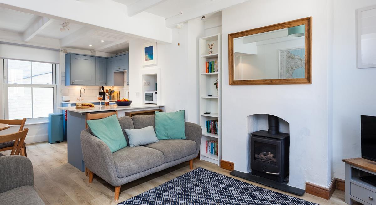 Relax and unwind in the cosy and comfortable living area.