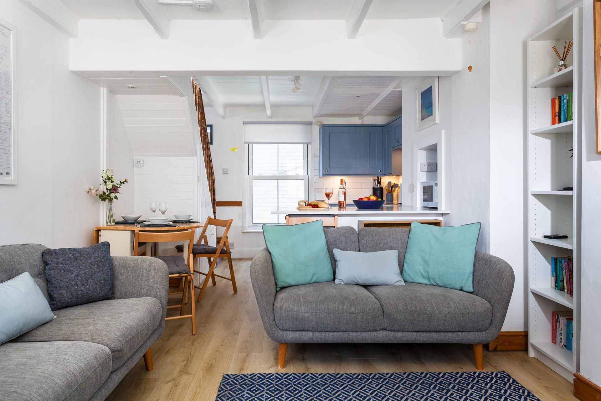 The open plan living area is perfect for socialising with the family.