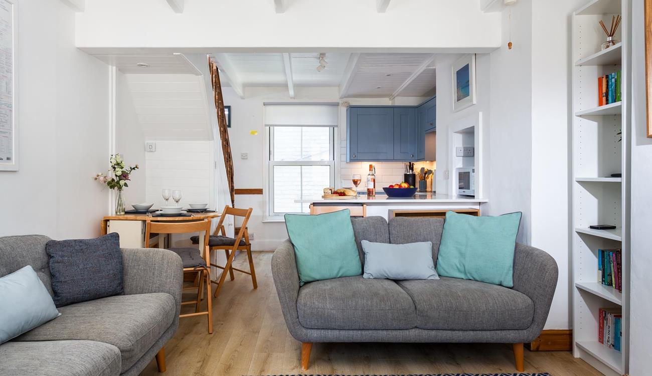 The open plan living area is perfect for socialising with the family.