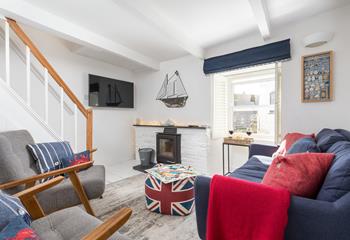 In the heart of St Ives, Mermaid Cottage blends traditional features with modern comforts.