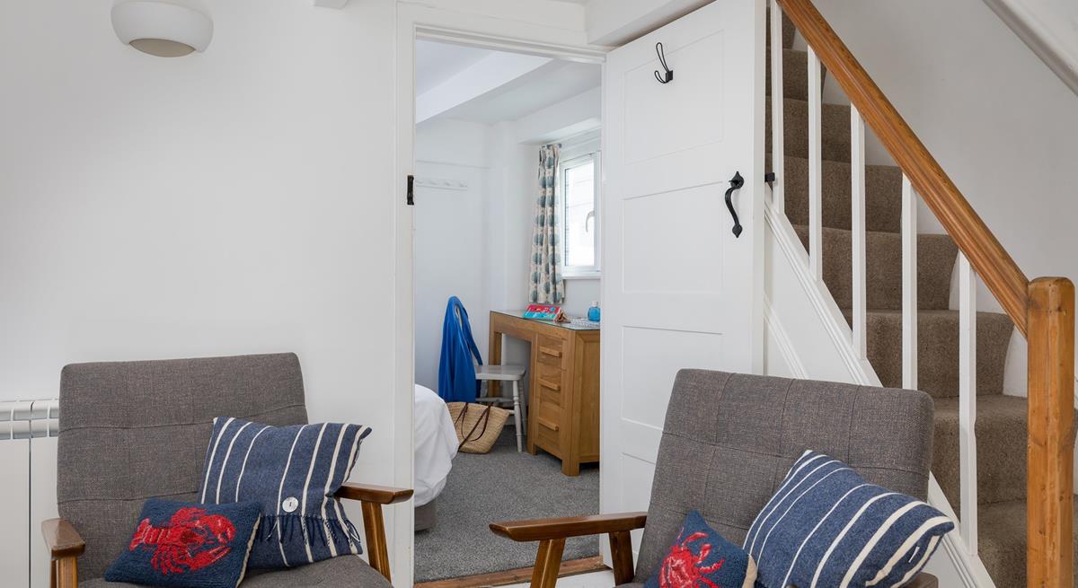 After a blustery beach walk, come back to your cosy cottage to warm up.