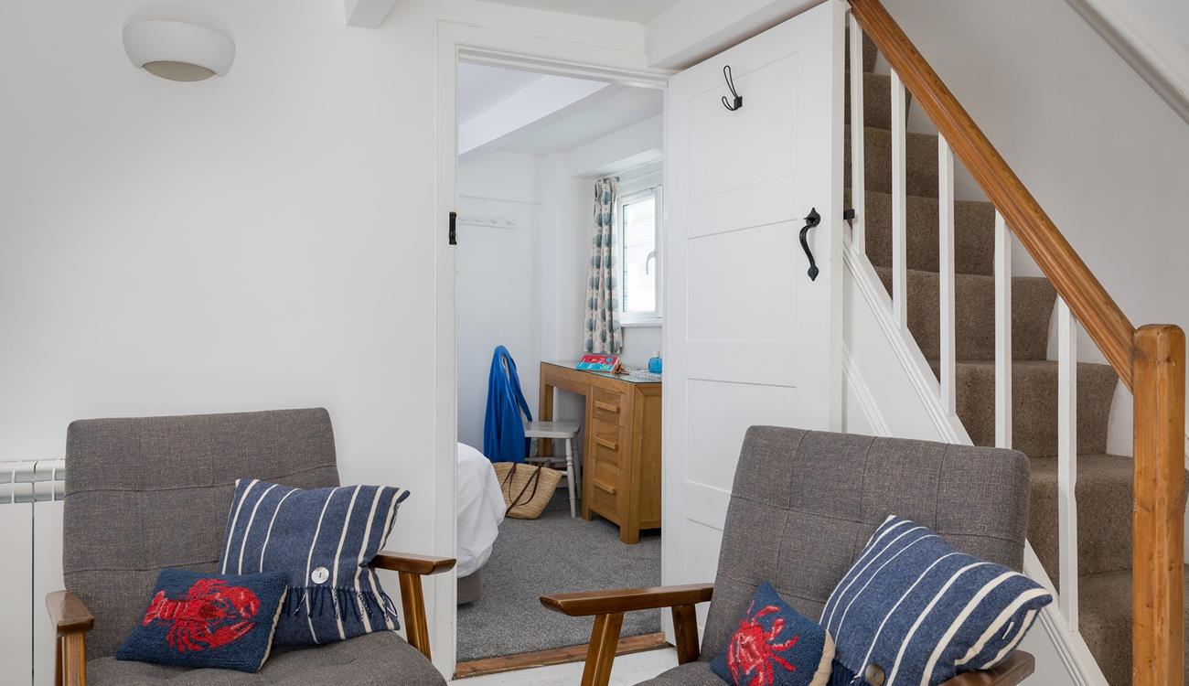 After a blustery beach walk, come back to your cosy cottage to warm up.