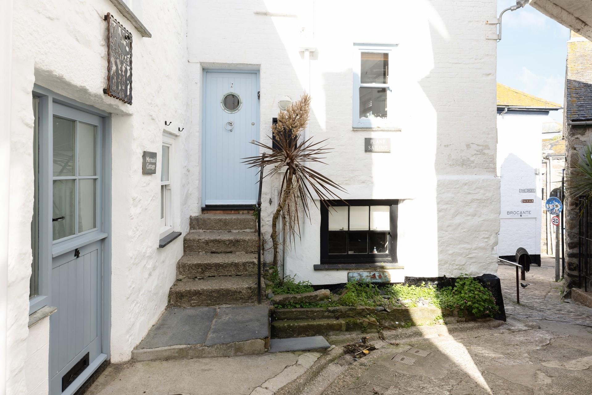 Tucked away, Mermaid Cottage is a quaint hideaway.