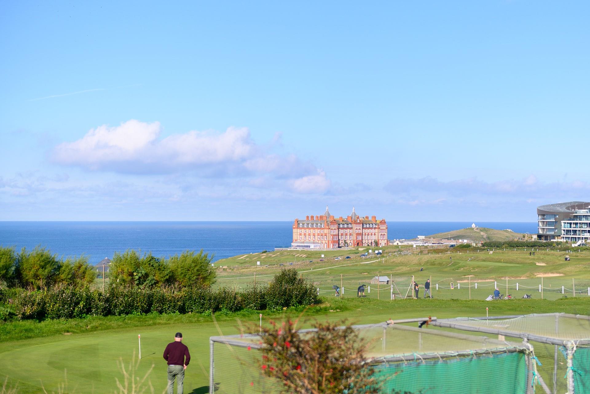 Newquay Golf Course is right on the doorstep, perfect for a round of golf with a view.