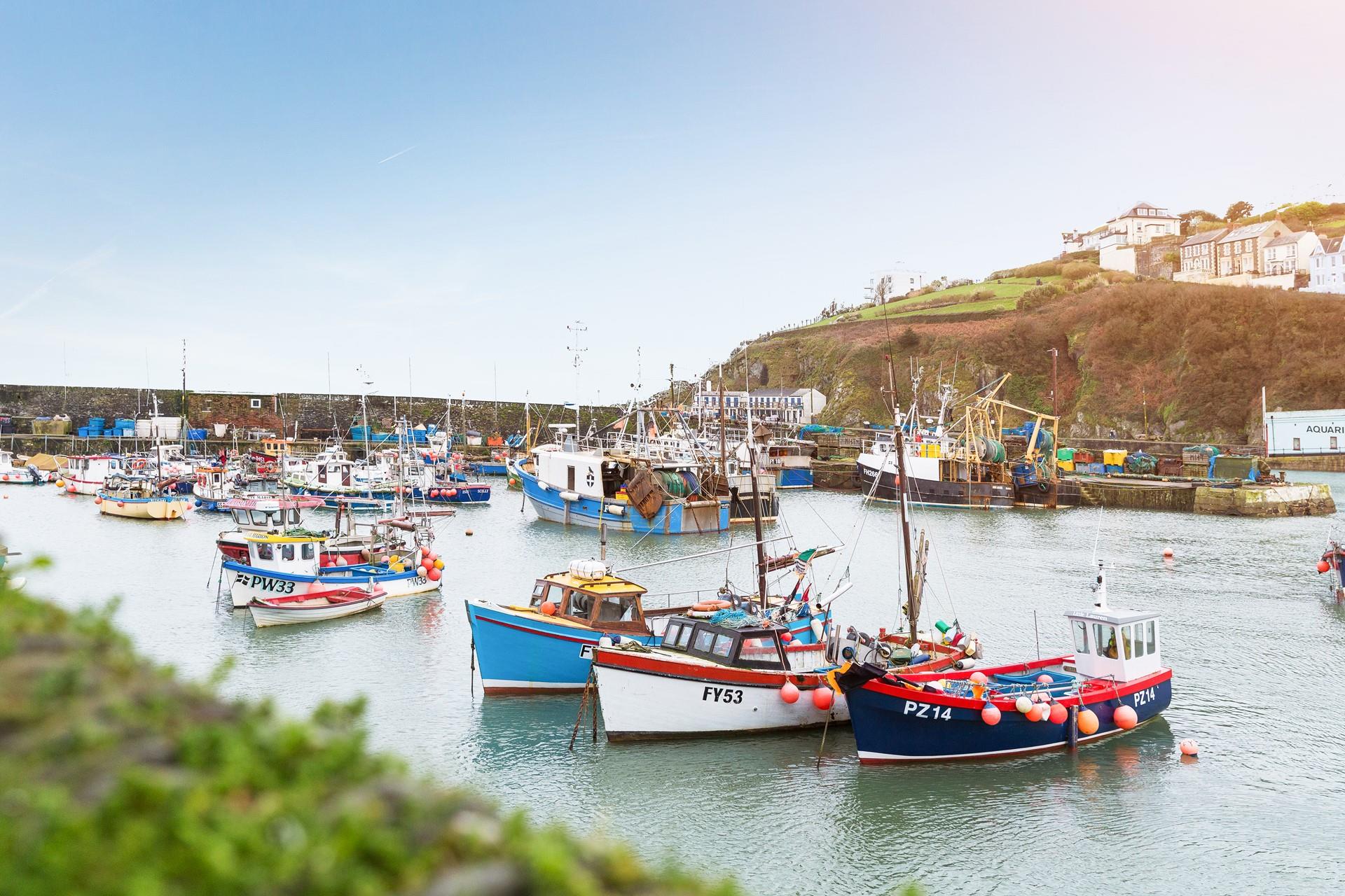 With views like this, it is easy to see why Smugglers Cottage has even been used in two films!