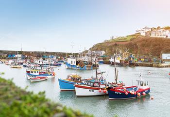 With views like this, it is easy to see why Smugglers Cottage has even been used in two films!