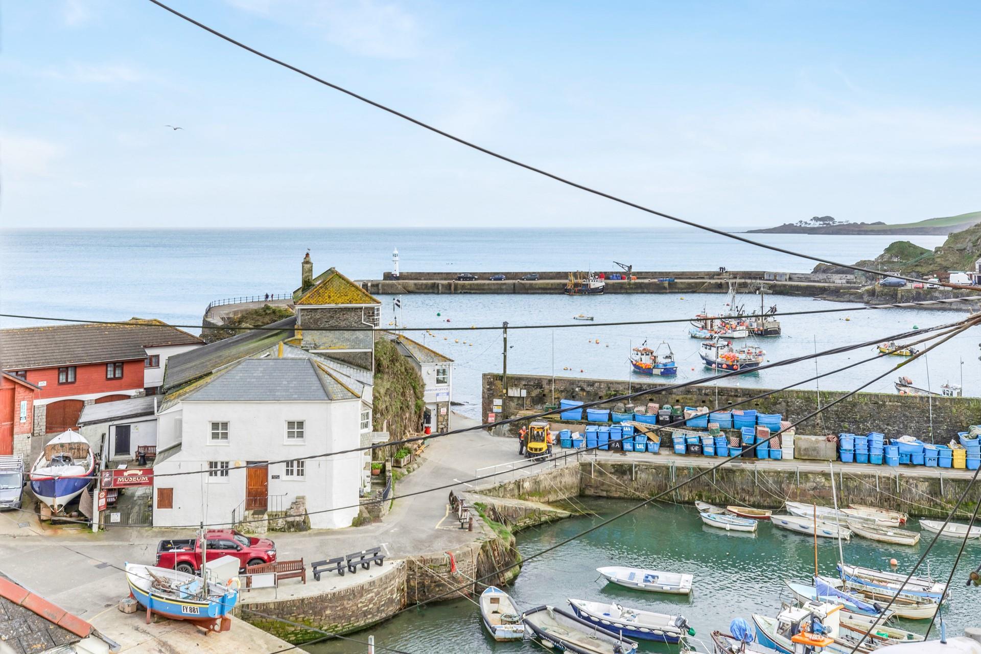 Explore the shops and cafes in Mevagissey.