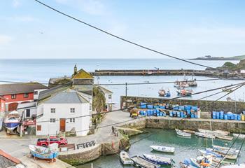 Explore the shops and cafes in Mevagissey.